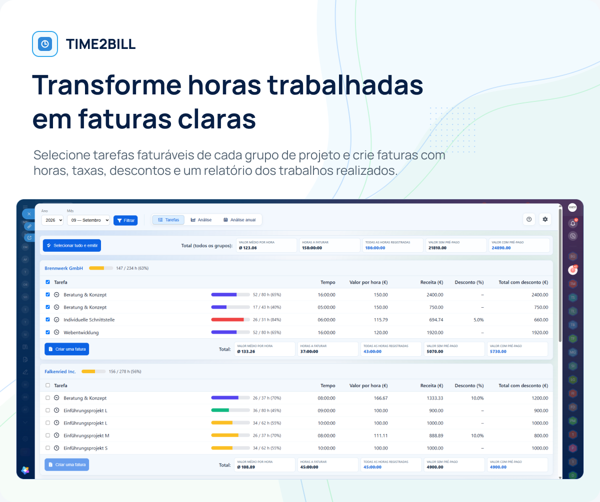 time-to-bill screenshot 1