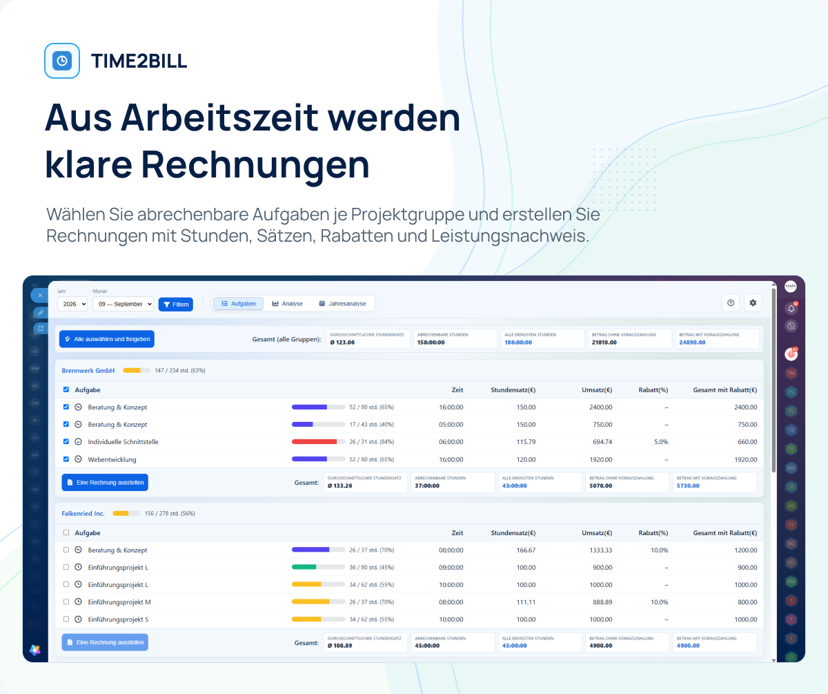 time-to-bill screenshot 1