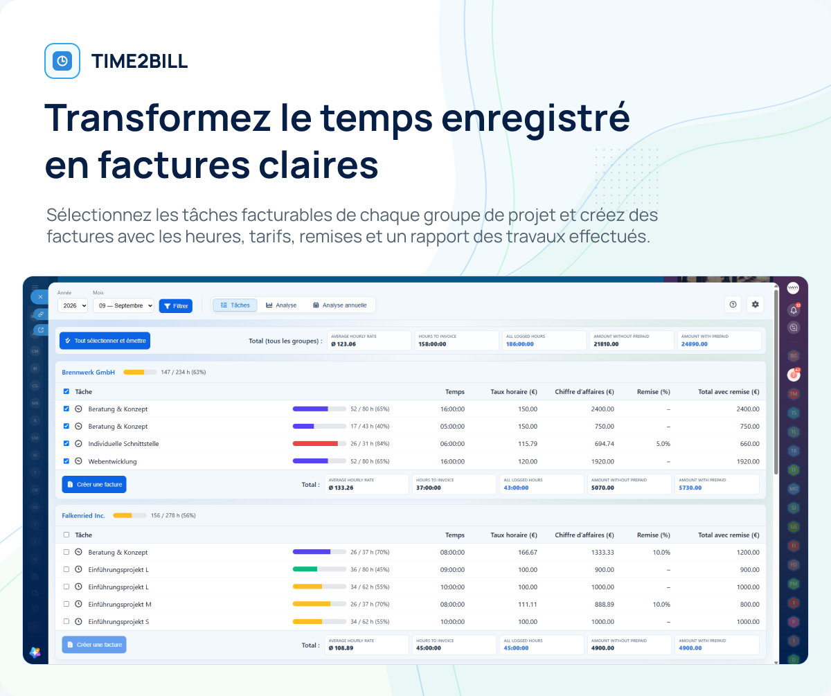 time-to-bill screenshot 1