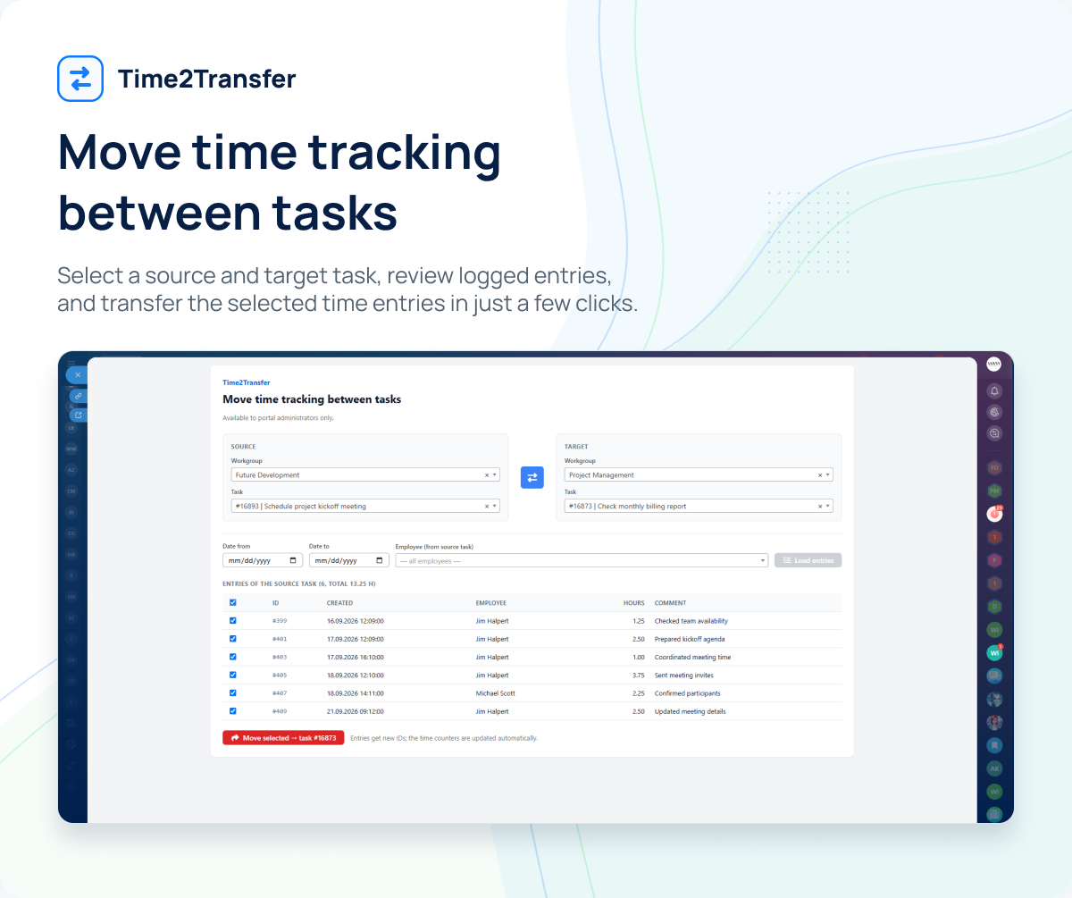 time-to-transfer screenshot 1